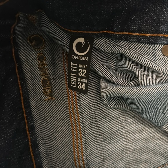 2 pair of Origin Jeans 32W 34L (American Made) durable high quality - Picture 4 of 4